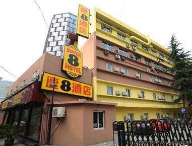 Super 8 Hotel Hangzhou Wulin Square Esterno foto